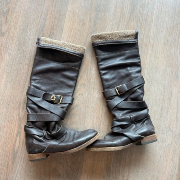 Chloe over the knee winter boots - Picture 2 of 3